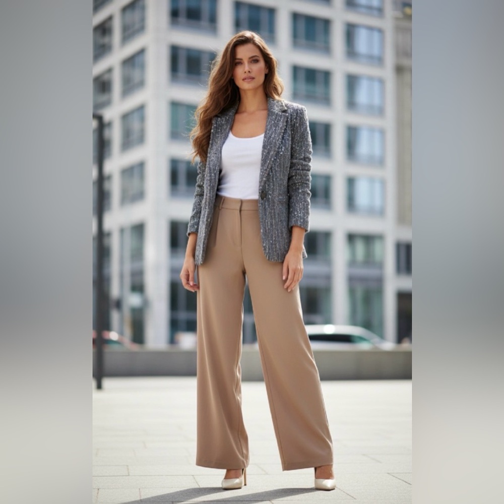 MONSOON Tweed Boucle Blazer
